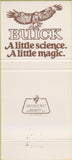 Matchbook Cover - 1978 Buick Pontiac GMC Stauton VA 30 Strike