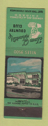 Matchbook Cover - Tam O Shanter Country Club Chicago IL