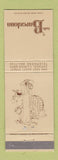 Matchbook Cover - Cafe Barcelona Chicago IL