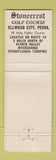 Matchbook Cover - Stonecrest Golf Course Ellwood City PA WEAR