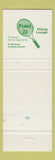 Matchbook Cover - Newjands Golf Raquetball Club Langley BC