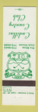 Matchbook Cover - Cadillac Country Club
