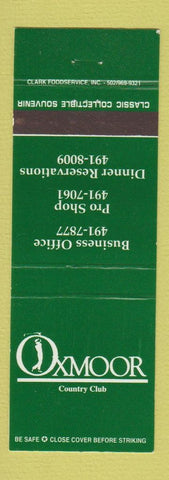 Matchbook Cover - Oxmoor Country