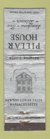 Matchbook Cover - Pillar House Newston Lower Falls MA WORN