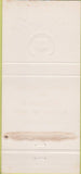 Matchbook Cover - Daniels Cadillac Allentown PA blue POOR STRIKER 30 Strike
