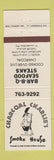 Matchbook Cover - Charcoal Charlie's Smoke House Fort Lauderdale FL