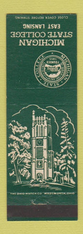 Matchbook Cover - Michigan State College East Lansing MI