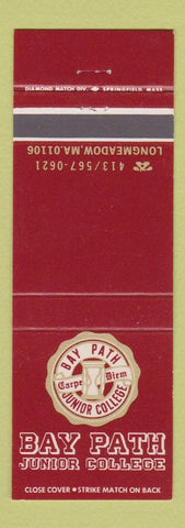 Matchbook Cover - Bay Path Junior College Longmeadow MA