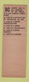 Matchbook Cover - University of Southern California Trojans 1955