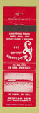 Matchbook Cover - Mortensens Danish Inn Elk Horn IA WEAR