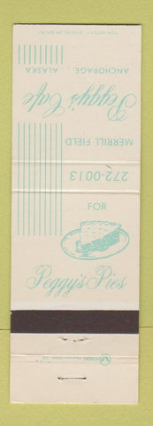 Matchbook Cover - Peggy's Cafe Pies Anchorage AK