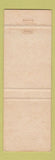 Matchbook Cover - Coral Reef Y Acht Club WEAR