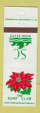 Matchbook Cover - Surf Club Miami Beach FL WEAR