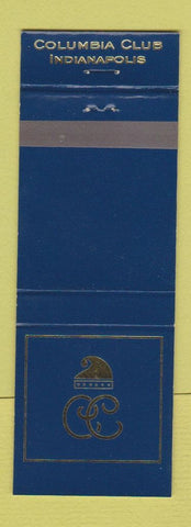 Matchbook Cover - Columbia Club Indianapolis IN