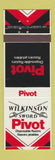 Matchbook Cover - Wilkinson Sword Pivot Razors
