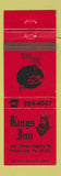 Matchbook Cover - Kings Inn Pittsburgh PA