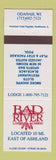 Matchbook Cover - Bad River Lodge Casino Odanah WI