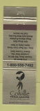 Matchbook Cover - Colville Tribal Casino Coulee Dam WA