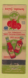 Matchbook Cover - Alice Tomato Juice Vincennes IN catsup chili sauce WEAR