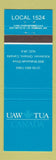 Matchbook Cover - UAW TUA Canada Kitchener ON