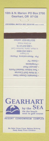 Matchbook Cover - Gearhart by the Sea Gearhart OR