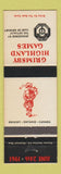 Matchbook Cover - Grimsby Highlands Games Optimists International ON 1961 WORN