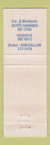 Matchbook Cover - Dallum Real Estate Vancouver WA WEAR