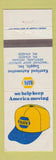 Matchbook Cover - NAPA Auto Parts Kentland Automotive IN