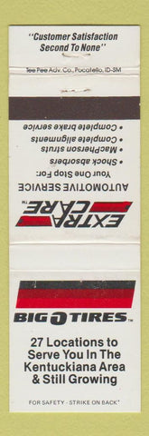 Matchbook Cover - Big O Tires