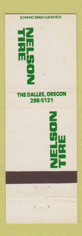 Matchbook Cover - Nelson Tire The Dalles OR