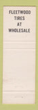 Matchbook Cover - Derzon Auto Parts Milwaukee WI
