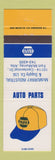 Matchbook Cover - NAPA Auto Parts Fort McMurray AB