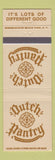 Matchbook Cover - Dutch Pantry Restaurants