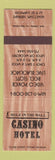 Matchbook Cover - Hole in the Wall Casino Hotel Danbury WI