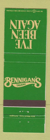 Matchbook Cover - Bennigan's Tavern