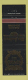 Matchbook Cover - The Seelbach Hotel Louisville KY