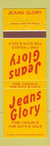 Matchbook Cover - Jeans Glory Clothes CHAIN