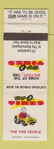 Matchbook Cover - Big O Tires KY