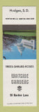 Matchbook Cover - Wayside Gardens Hodges SD