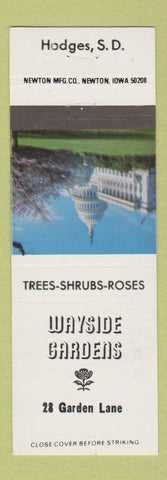 Matchbook Cover - Wayside Gardens Hodges SD