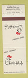 Matchbook Cover - Chick Fil A Restaurant Hapeville GA