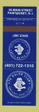 Matchbook Cover - To Kalon Club Pawtucket RI