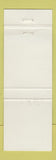 Matchbook Cover - Gas Leak Test Kit Regan Young Architects Hainesport NJ