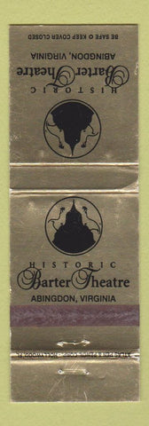 Matchbook Cover - Barter Theatre Abingdon VA WEAR