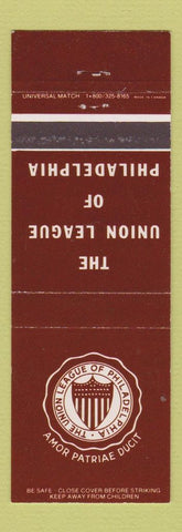Matchbook Cover - Union League of Philadelphia PA