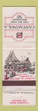Matchbook Cover - Castagnola Seafood Restaurant San Francisco CA WEAR