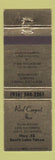 Matchbook Cover - Red Carpet Inn South Lake Tahoe CA