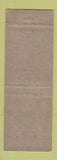 Matchbook Cover - Admiracion Shampoo Harrison NJ WORN