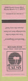 Matchbook Cover - The Palms Restaurant Myrtle Beach SC