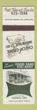 Matchbook Cover - Peppermint Patio Cafe Hamilton ON Crime Stoppers